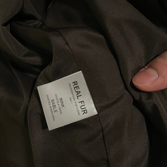 The fur salon at the fifth ave - Mink/Sable Short Jacket - Picture 5 of 6